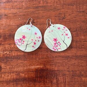 Anthropologie Shell Earrings